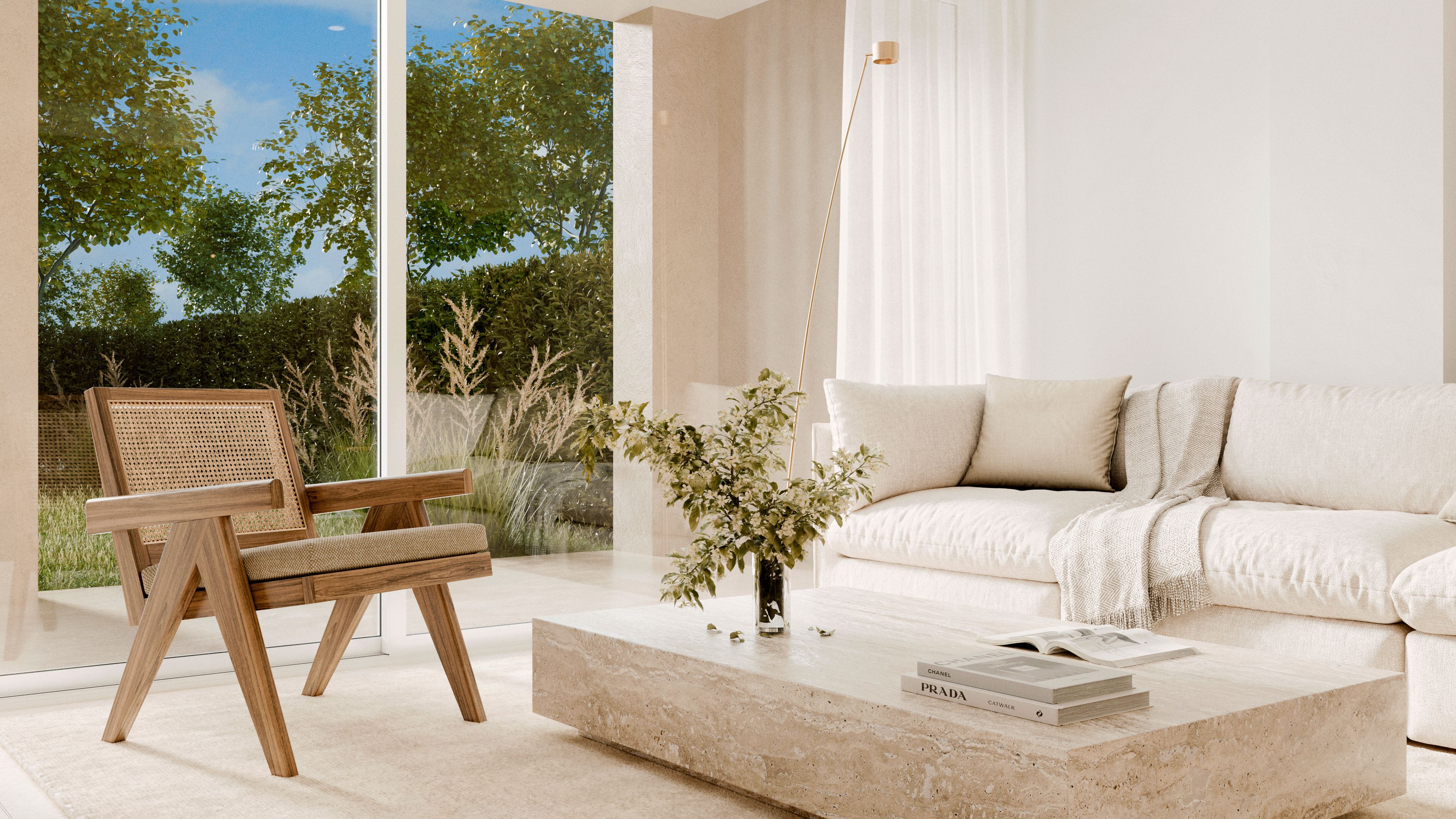 Sala d'estar de Apartament en venda en Felanitx amb Jardí privat