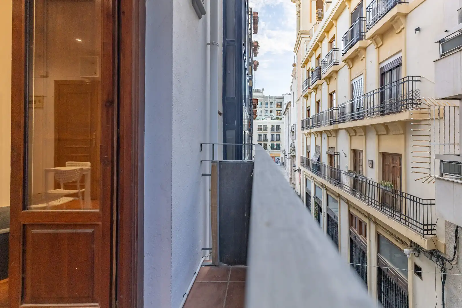 Terrasse von Wohnungen zur Miete in Valencia mit Klimaanlage, Heizung und Möbliert