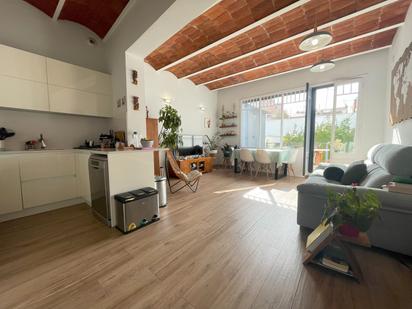 Living room of Planta baja for sale in Granollers  with Air Conditioner, Heating and Parquet flooring