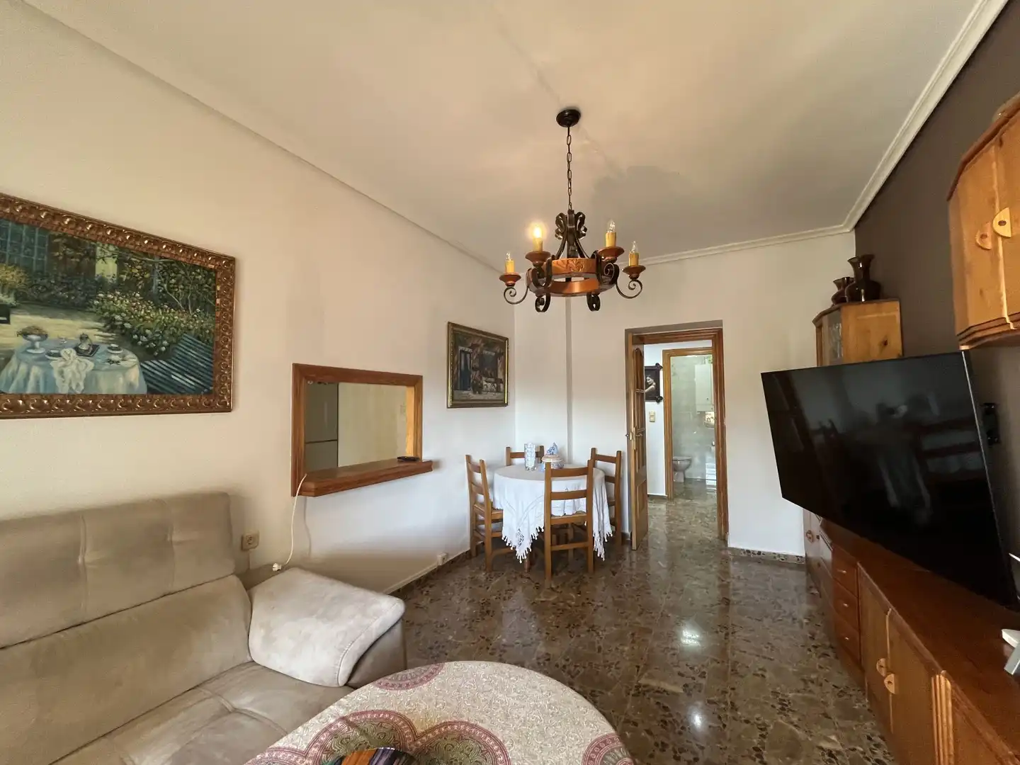 Sala d'estar de Finca rústica en venda en Aielo de Malferit amb Aire condicionat, Calefacció i Traster