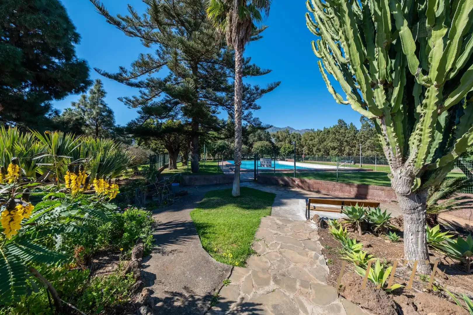 Jardí de Casa o xalet en venda en Valsequillo de Gran Canaria
