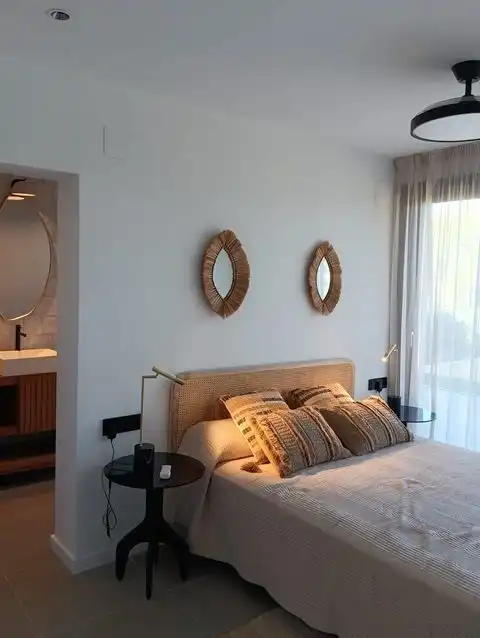 Bedroom of Houses for sale in Jávea / Xàbia  with Air Conditioner, Heating and Private garden