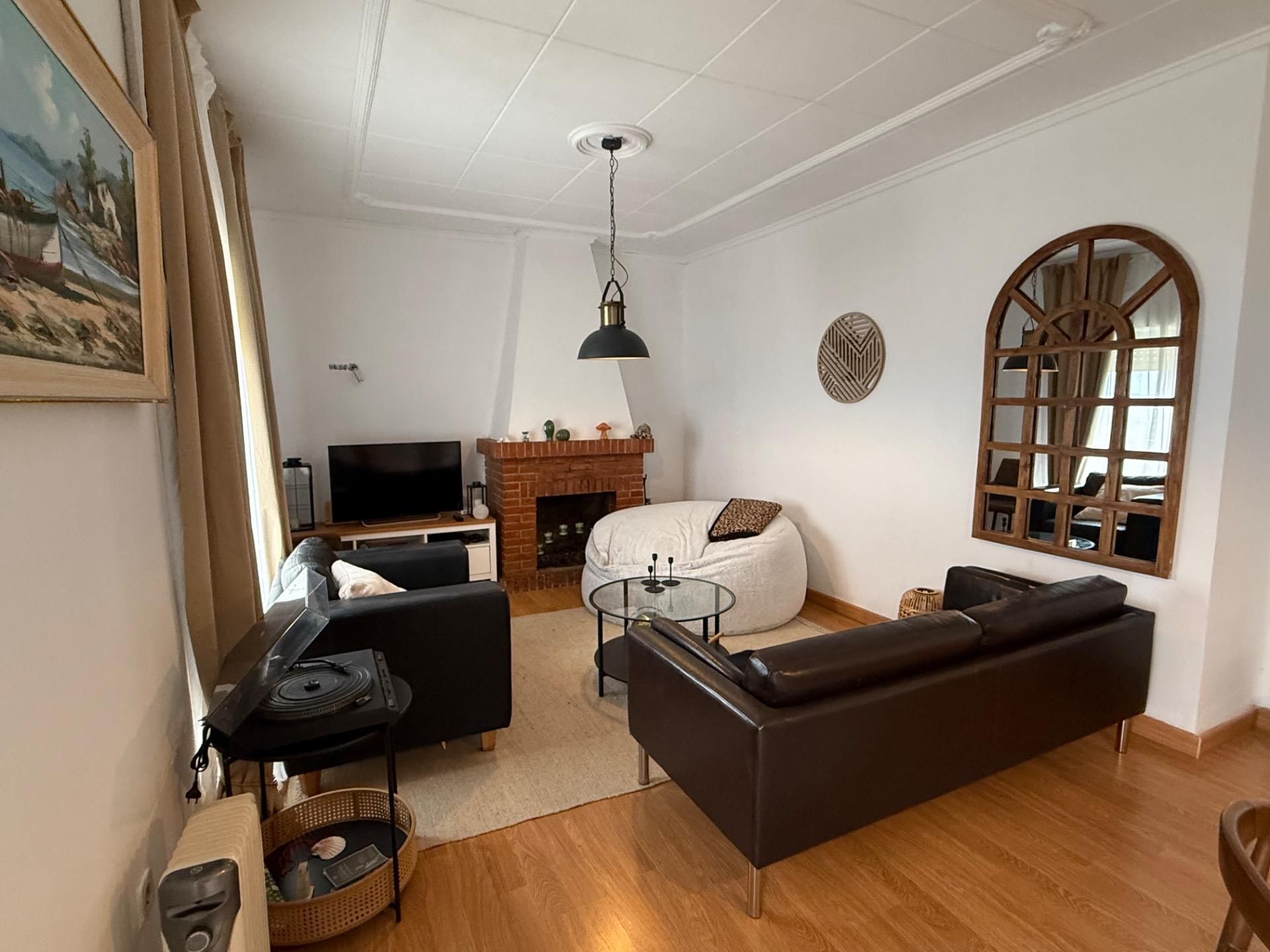 Living room of Flat for sale in Cartagena  with Air Conditioner, Furnished and Alarm