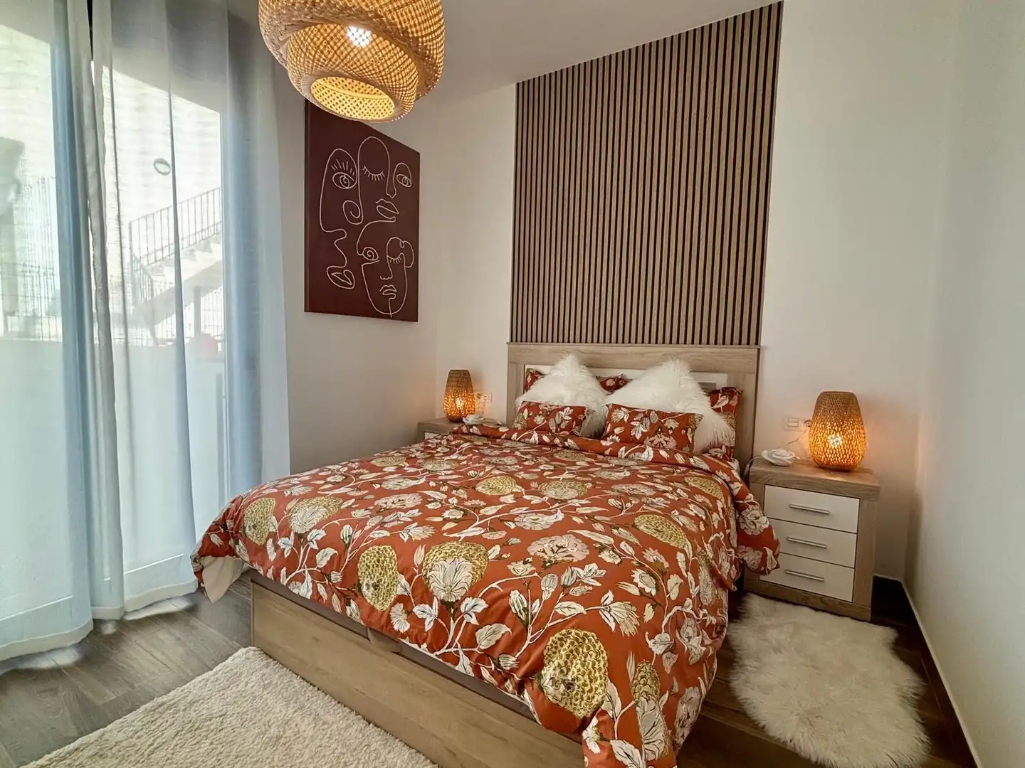 Dormitori de Casa o xalet en venda en Polop amb Aire condicionat, Jardí privat i Terrassa