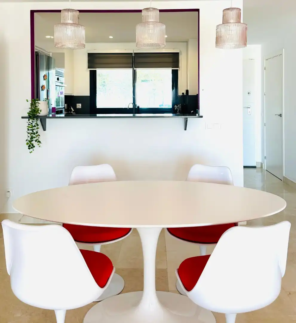 Esszimmer von Wohnung zum Verkauf in Estepona mit Terrasse, Abstellraum und Ofen