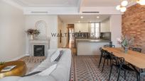 Sala d'estar de Pis en venda en  Barcelona Capital amb Aire condicionat, Calefacció i Parquet