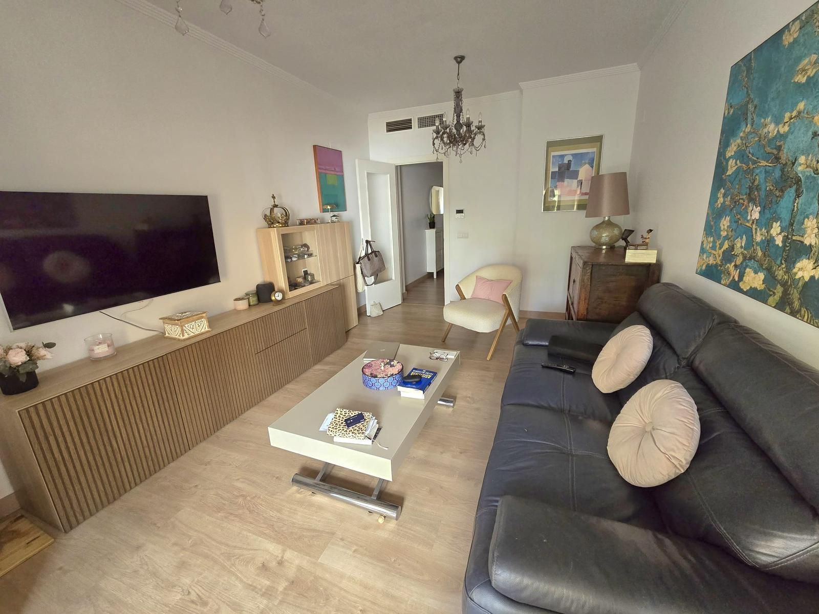 Living room of Flat for sale in Málaga Capital  with Air Conditioner, Heating and Terrace