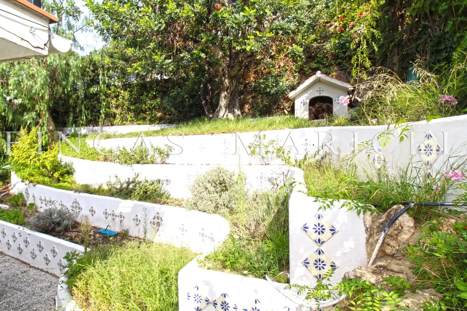 Jardín de Casa o chalet en venta en Sitges con Aire acondicionado, Calefacción y Jardín privado