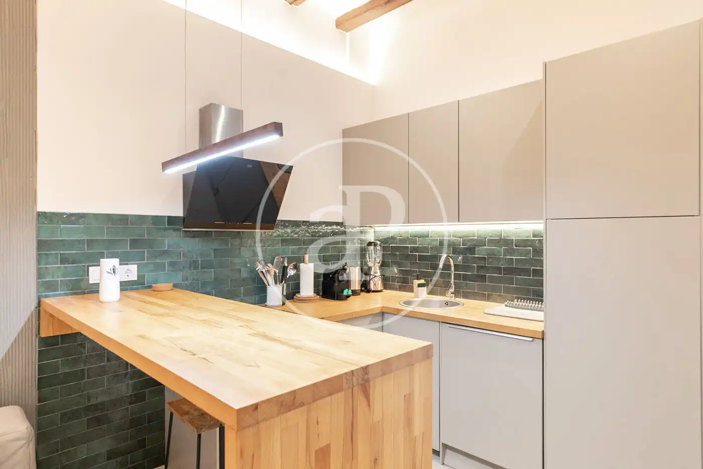 Cocina de Piso en venta en Barcelona con Aire acondicionado, Calefacción y Amueblado