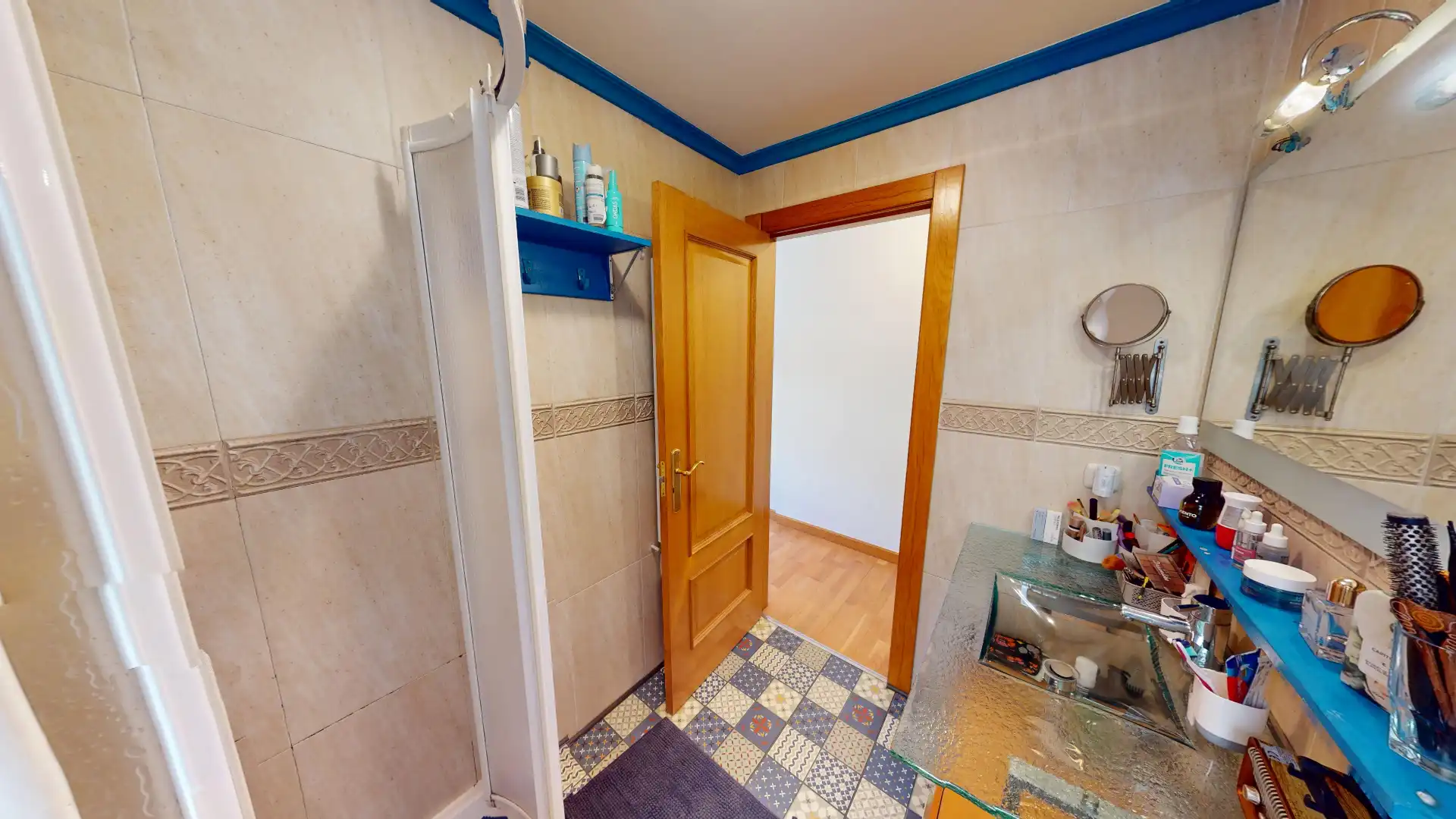 Baño de Casa adosada en venta en Albacete con Aire acondicionado, Calefacción y Parquet