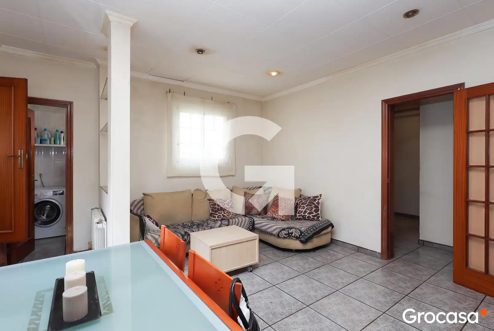Wohnzimmer von Dachboden zum Verkauf in El Prat de Llobregat mit Klimaanlage und Terrasse