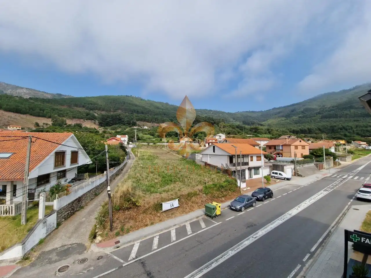 Vista exterior de Piso en venta en Oia con Calefacción, Terraza y Amueblado