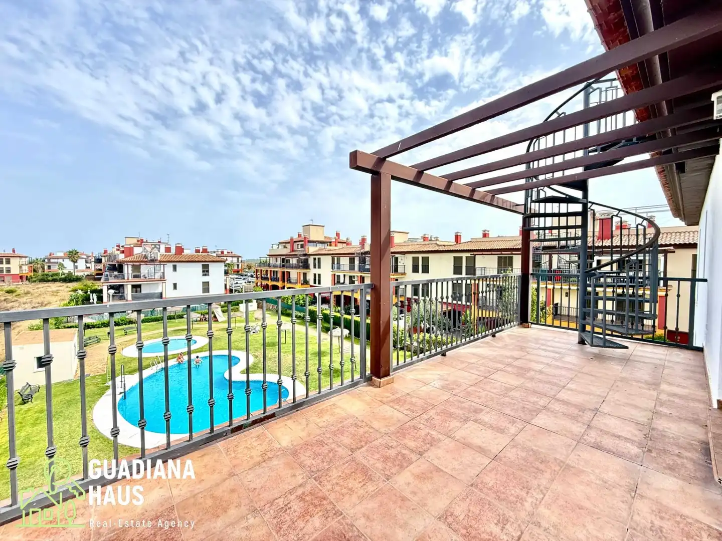 Terrace of Apartments for sale in Ayamonte  with Air Conditioner, Heating and Private garden