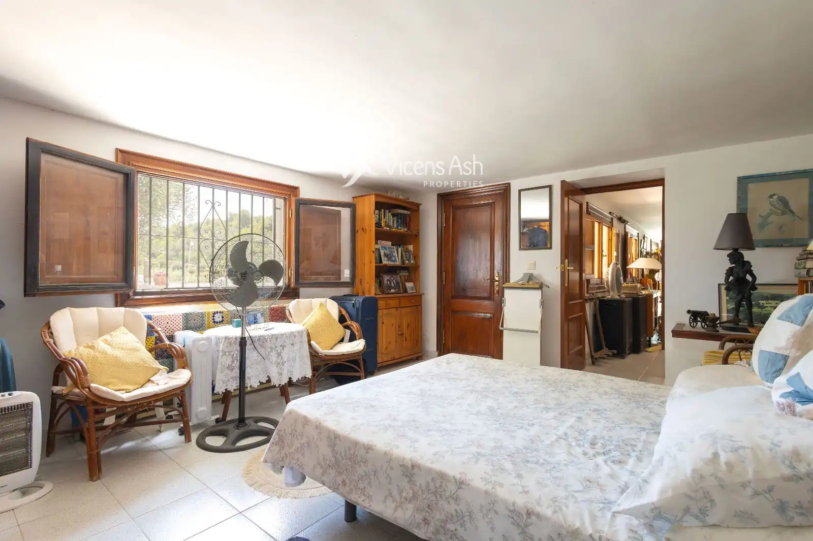 Bedroom of Houses for sale in Gata de Gorgos  with Air Conditioner, Heating and Storage room