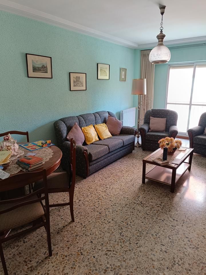 Sala d'estar de Pis en venda en  Zaragoza Capital amb Aire condicionat, Calefacció i Terrassa