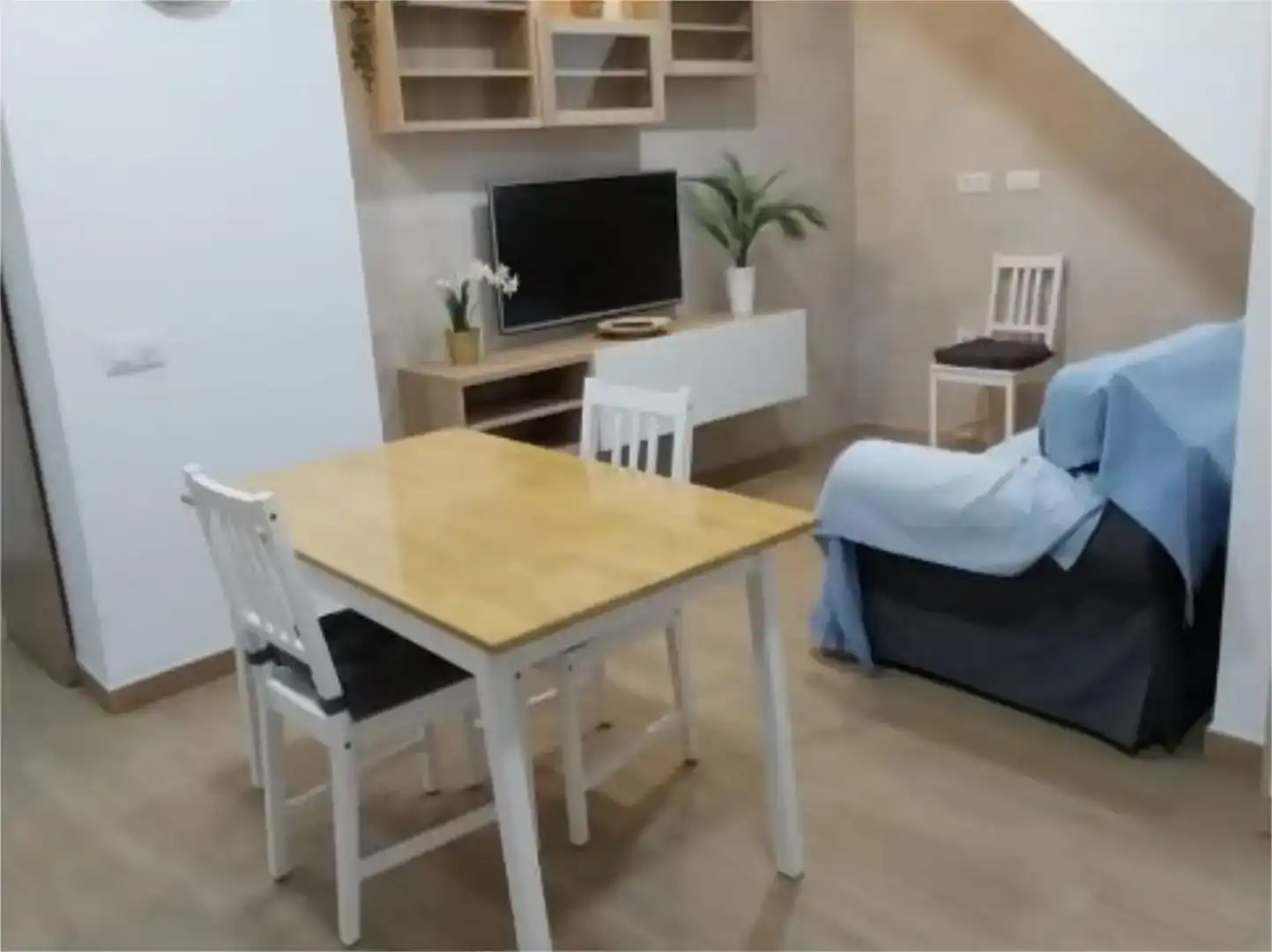 Living room of Flat for rent in La Rinconada  with Air Conditioner and Furnished