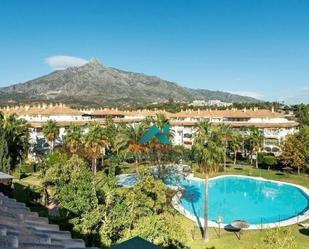 Exterior view of Flat to rent in Marbella  with Air Conditioner and Terrace