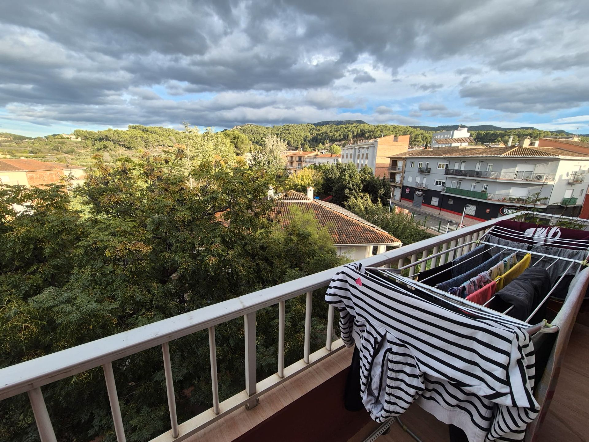 Balcony of Flat for sale in Castelló de Rugat  with Storage room, Furnished and Oven