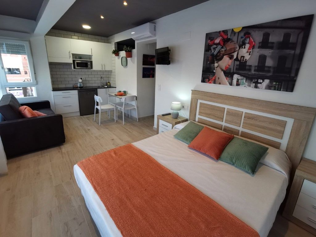 Bedroom of Study to rent in Benicarló  with Air Conditioner and Heating