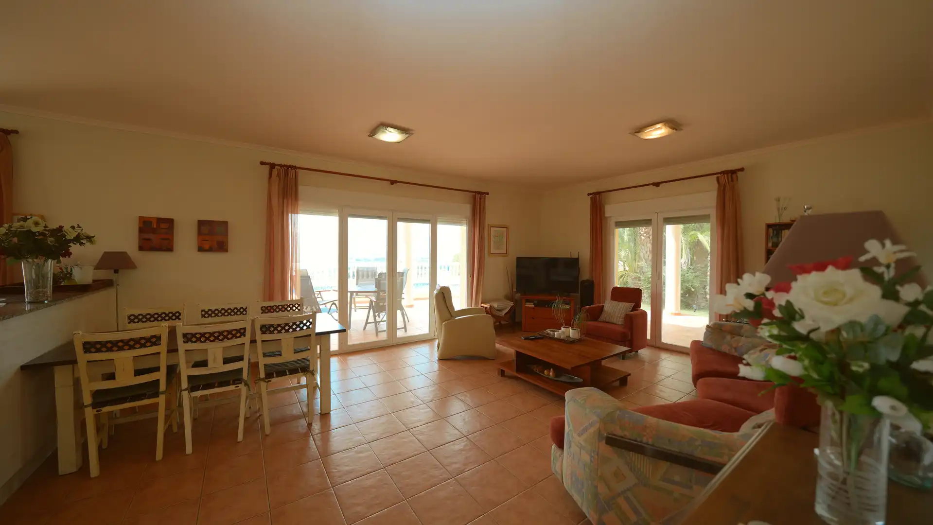 Sala d'estar de Finca rústica en venda en Moravit - Cap Blanc
