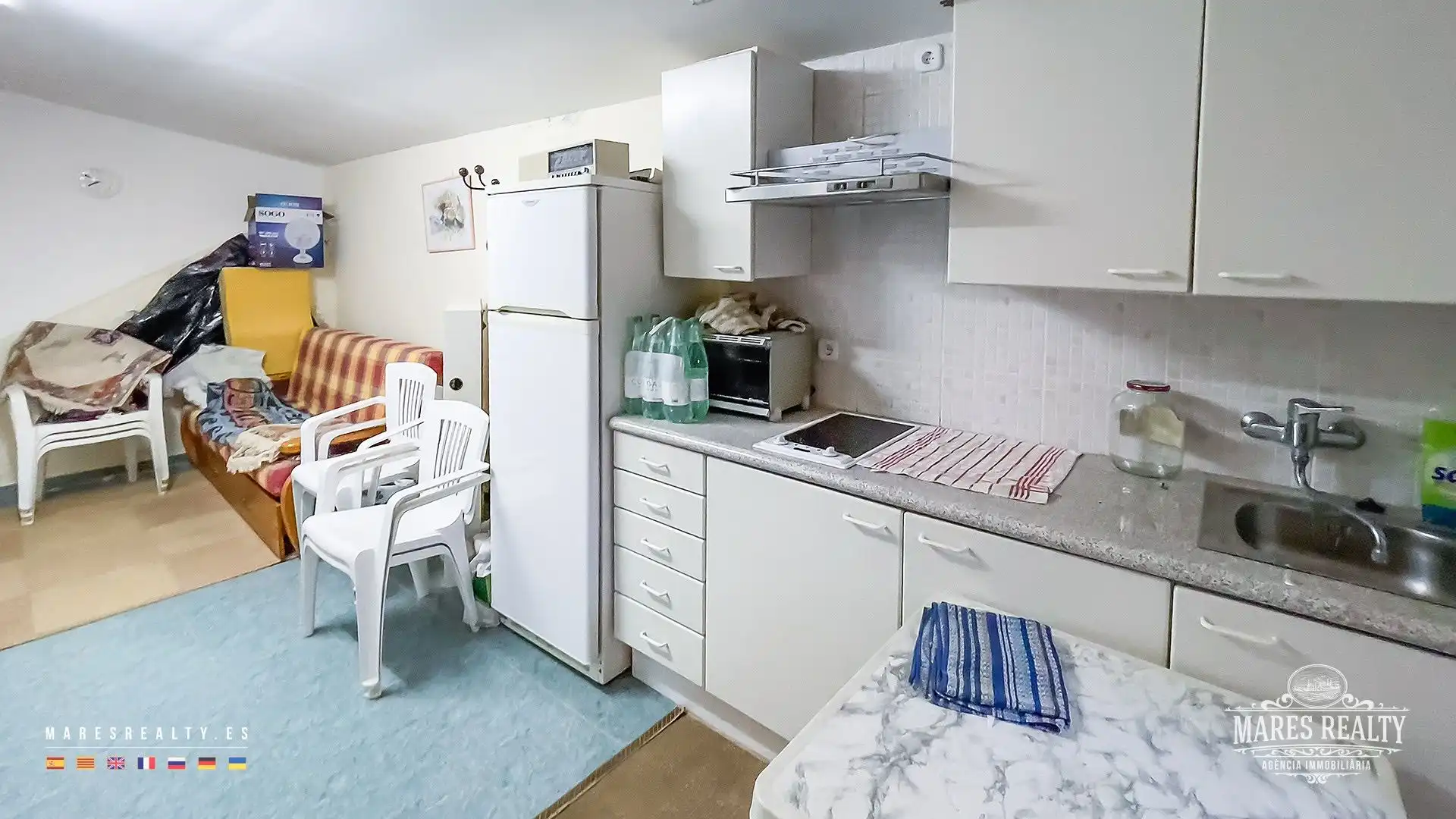 Cuina de Casa o xalet en venda en Lloret de Mar amb Calefacció, Jardí privat i Terrassa