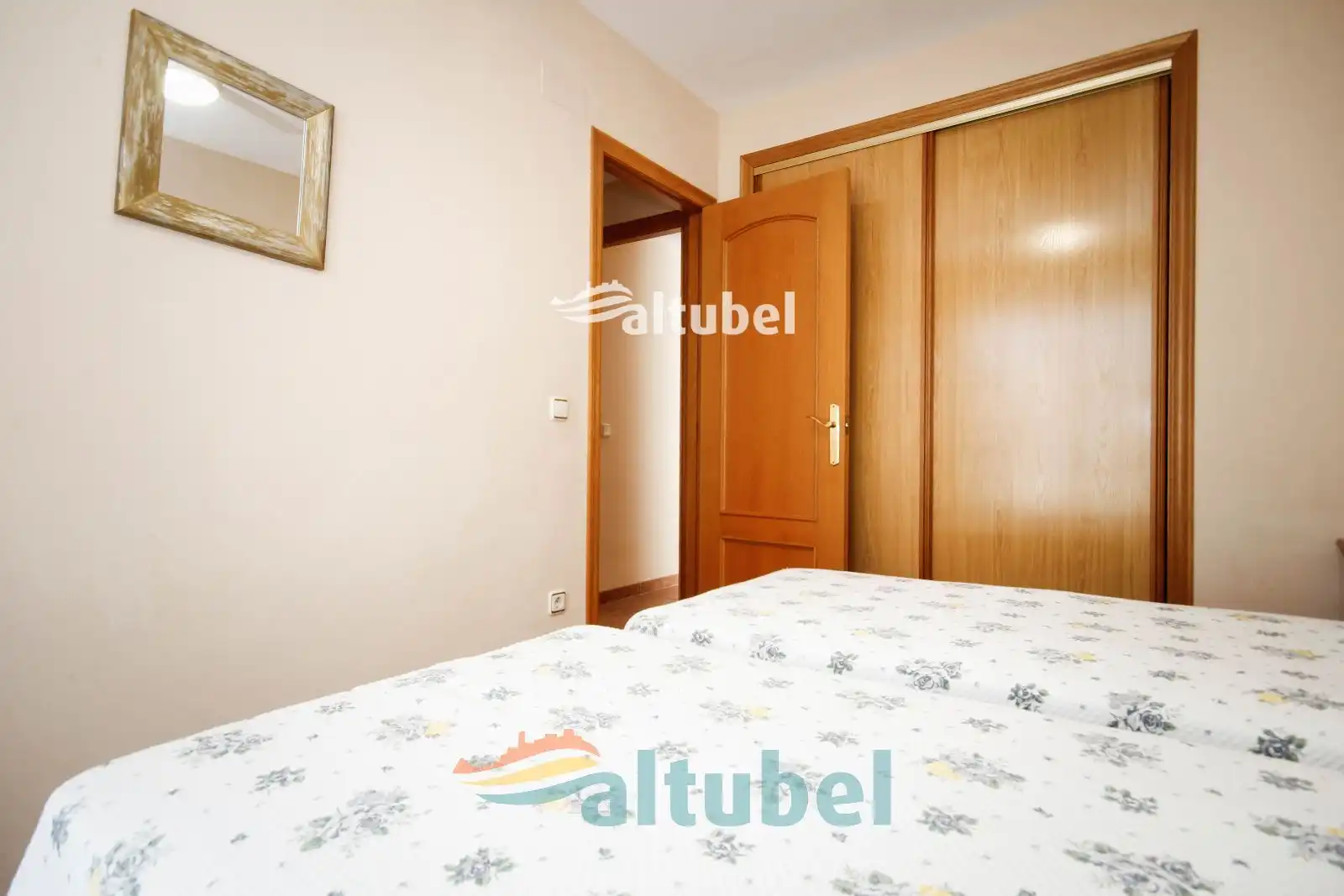Dormitori de Apartament en venda en Peñíscola / Peníscola amb Terrassa, Piscina i Moblat