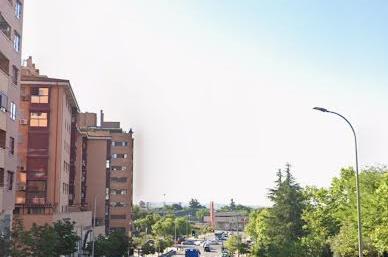 Exterior view of Flat to rent in  Madrid Capital  with Air Conditioner, Heating and Parquet flooring