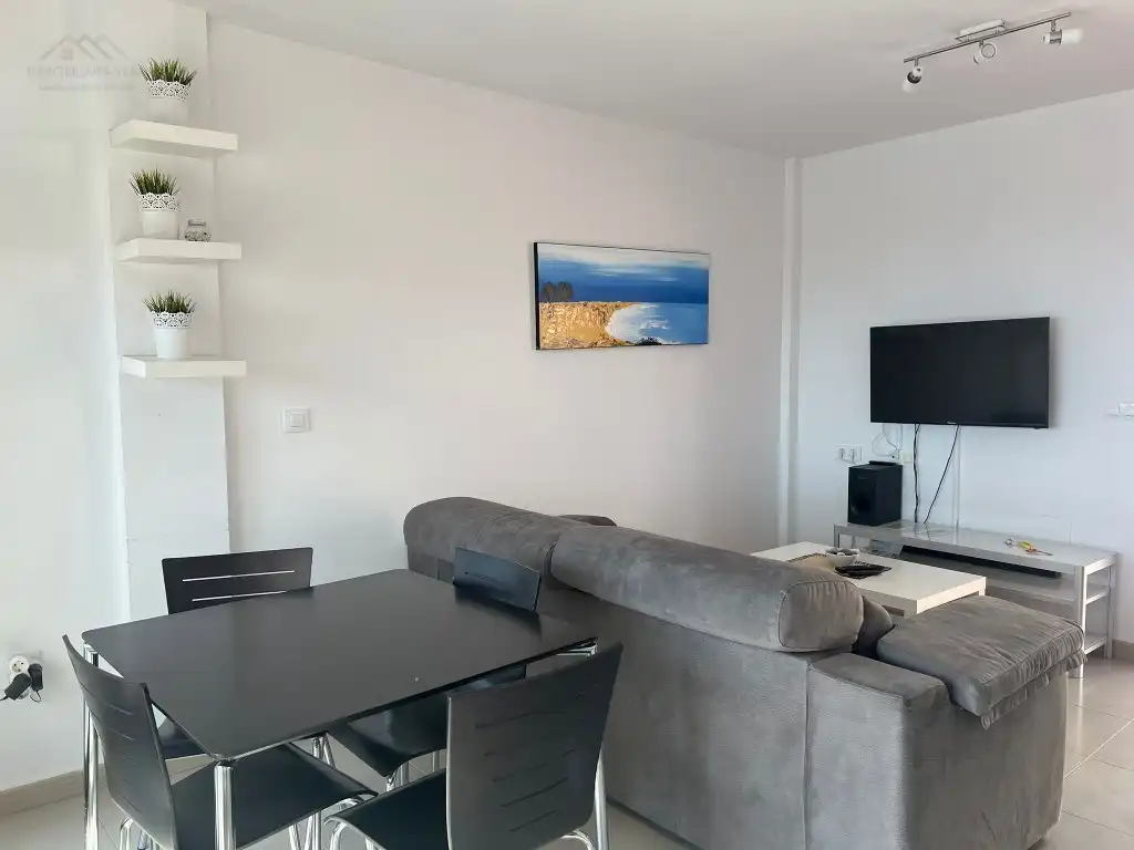 Living room of Flat for rent in Cartagena  with Air Conditioner, Heating and Terrace