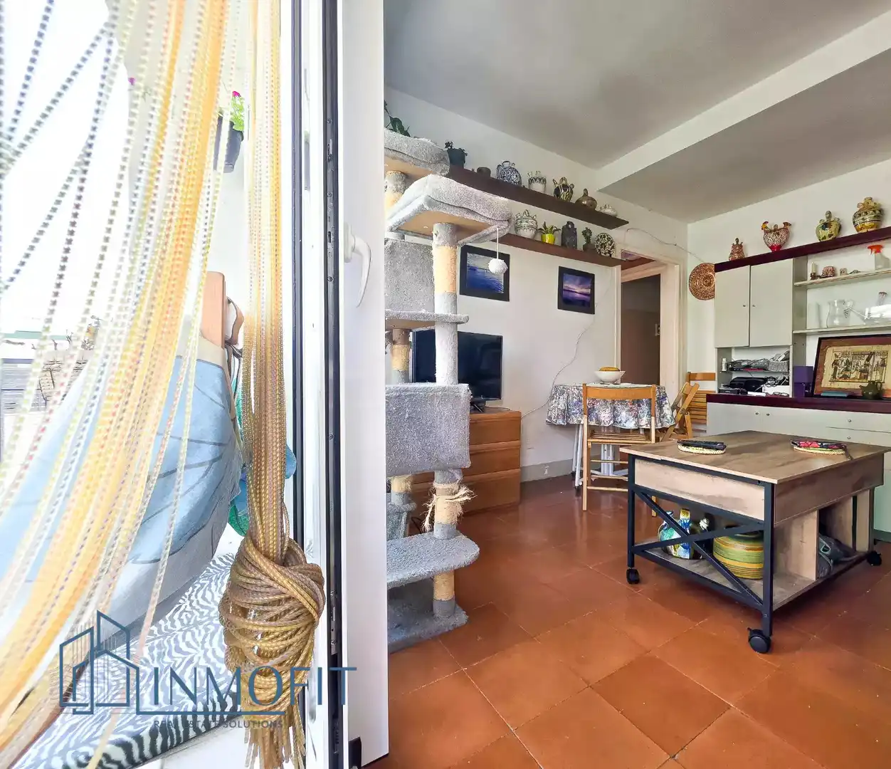 Sala d'estar de Pis en venda en Lloret de Mar amb Terrassa i Balcó