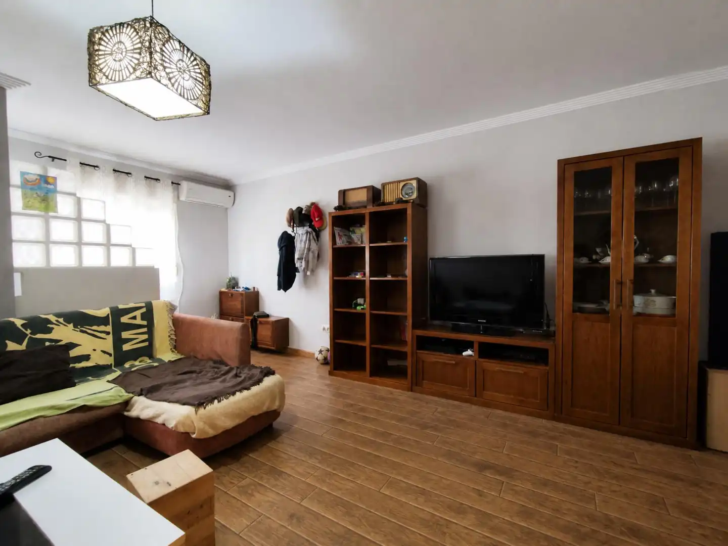 Sala de estar de Casa adosada en venta en Plasencia