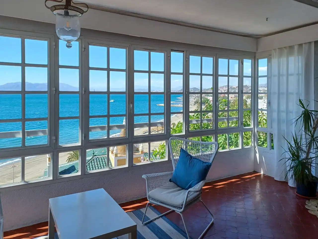 Balcony of Flat for rent in Málaga  with Air Conditioner, Heating and Terrace