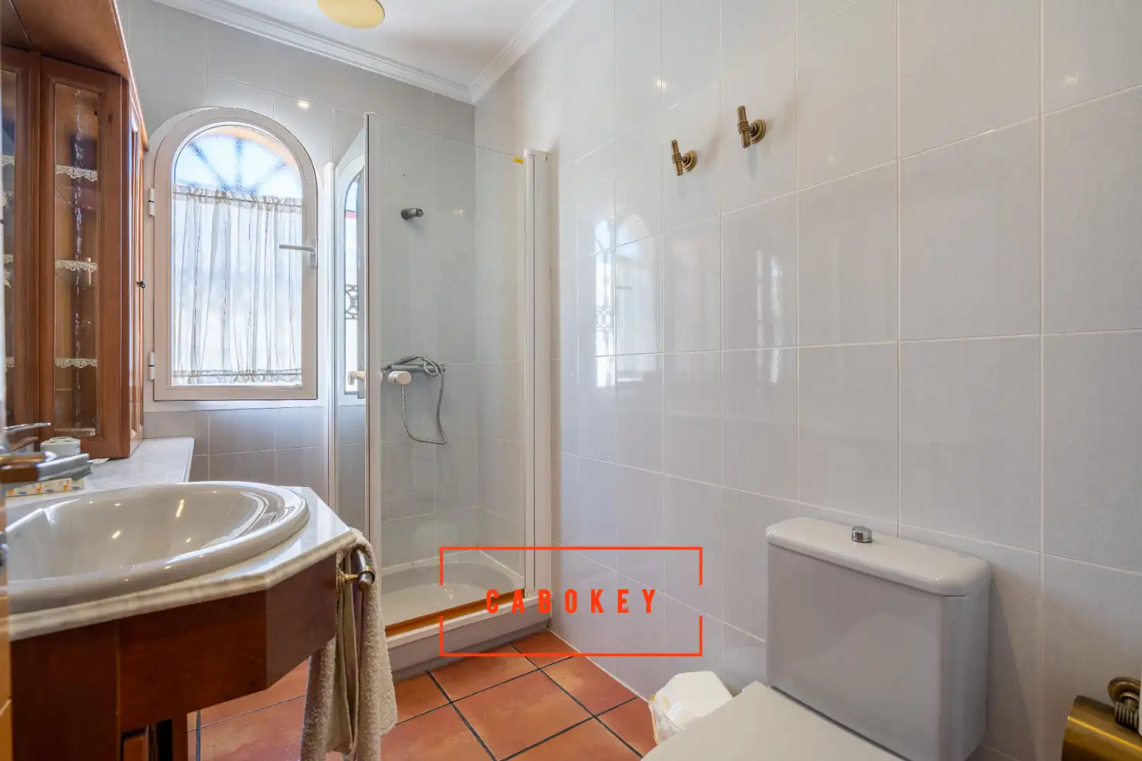 Baño de Casa o chalet en venta en Huércal de Almería con Aire acondicionado, Calefacción y Jardín privado