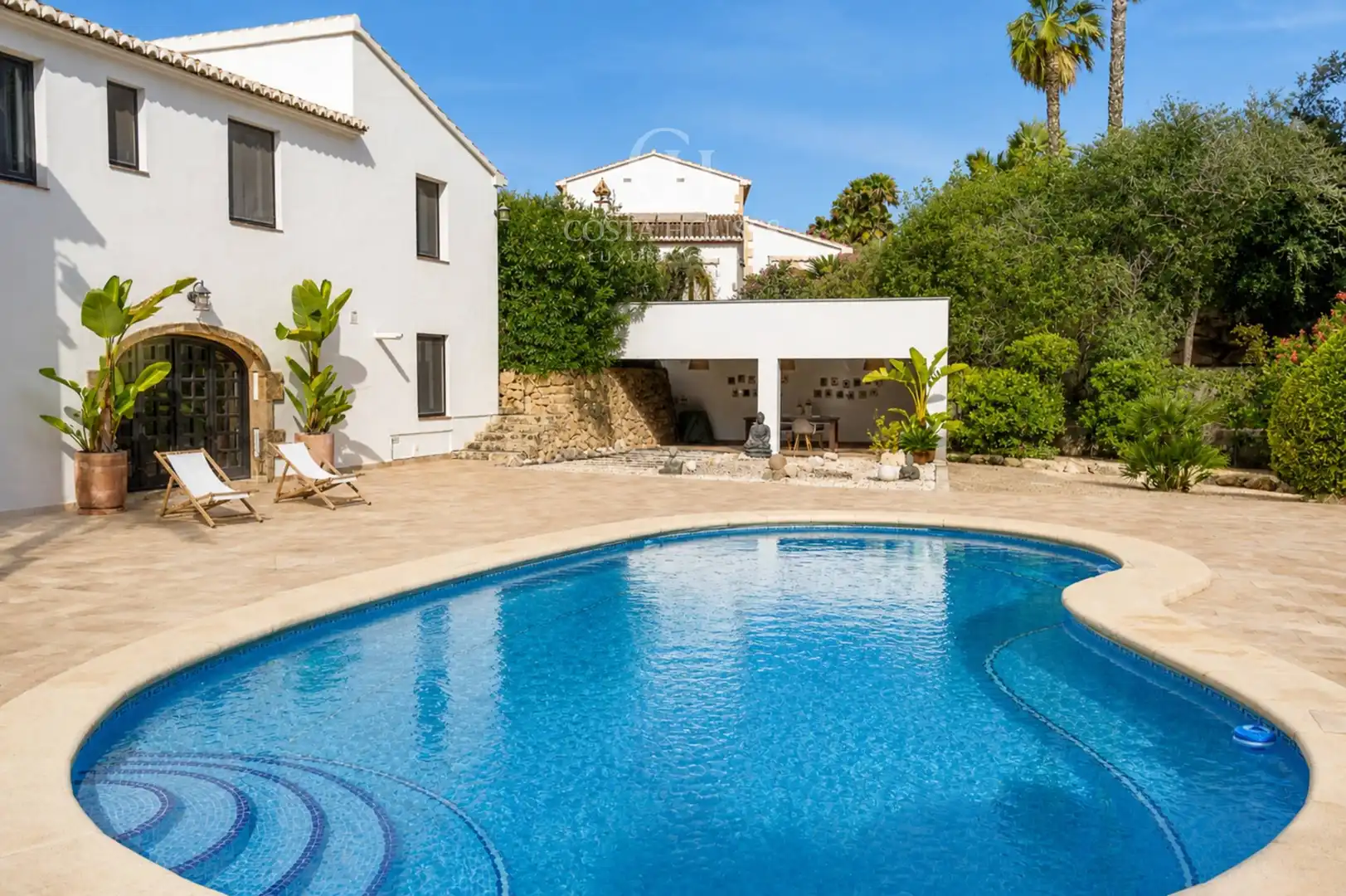 Swimming pool of Houses for sale in Jávea / Xàbia  with Air Conditioner, Heating and Private garden