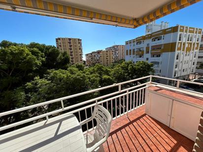 Terrasse von Wohnung miete in Benalmádena