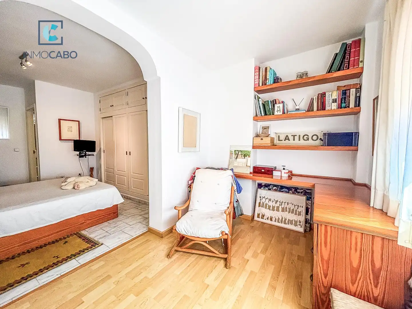 Schlafzimmer von Erdgeschoss zum Verkauf in Cartagena mit Heizung, Privatgarten und Terrasse