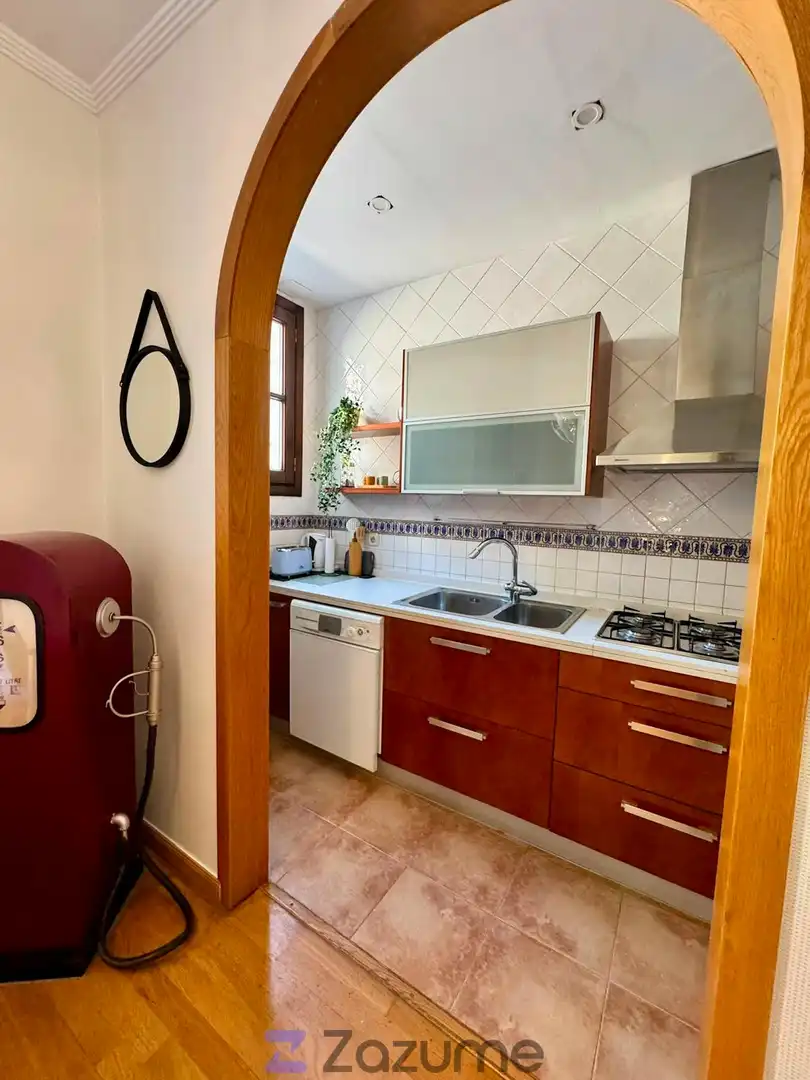Cuina de Apartament de lloguer en Granada amb Aire condicionat, Calefacció i Parquet