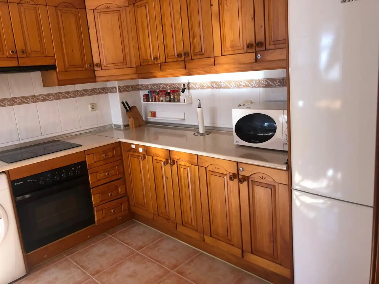 Cuina de Casa o xalet de lloguer en Mijas amb Aire condicionat, Terrassa i Moblat