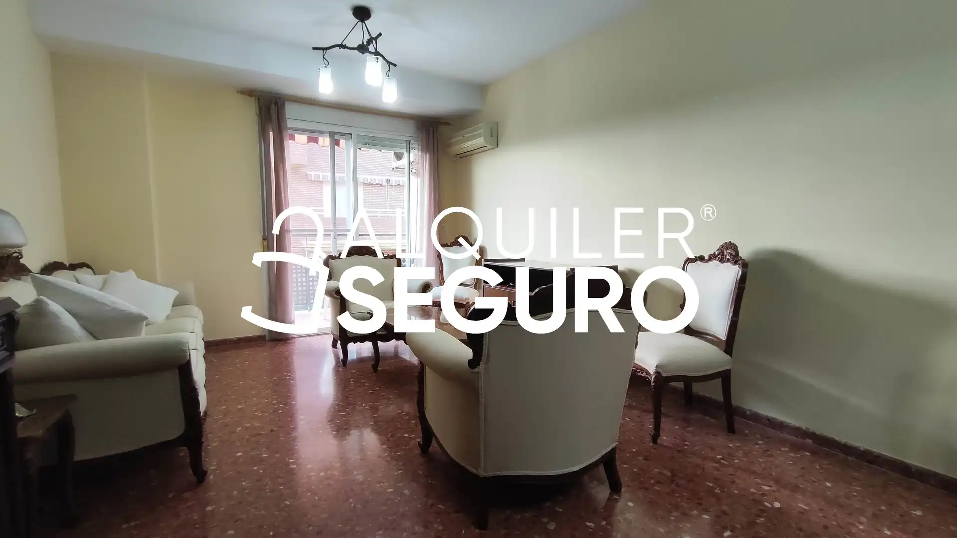 Living room of Flat for rent in Sagunto / Sagunt  with Air Conditioner and Furnished