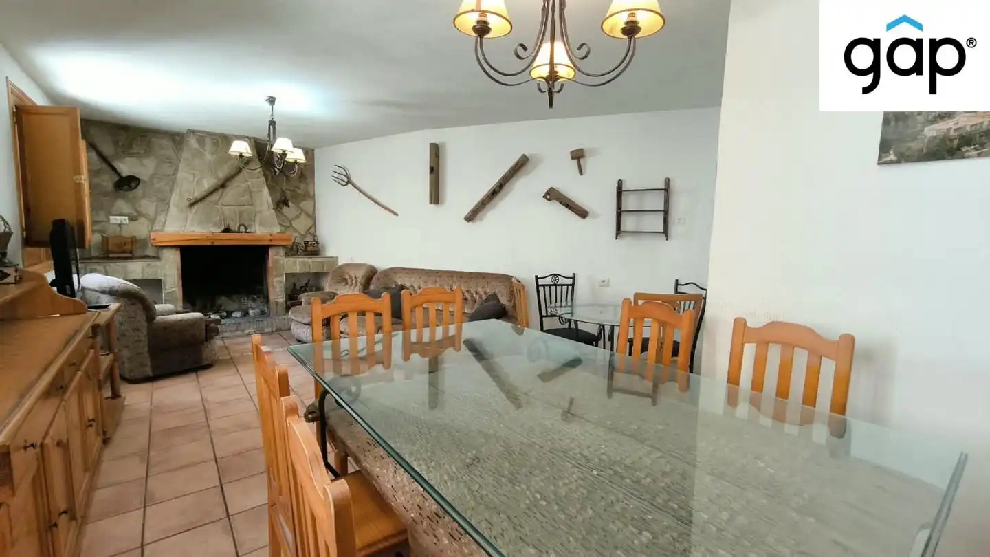 Dining room of Houses for rent in Palomera  with Heating, Terrace and Furnished