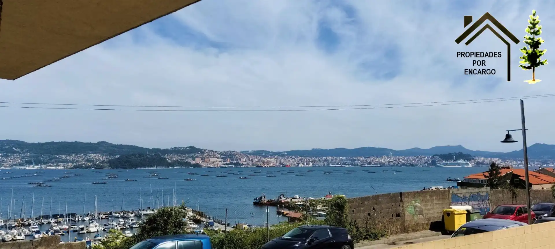 Vista exterior de Apartamento en venta en Moaña