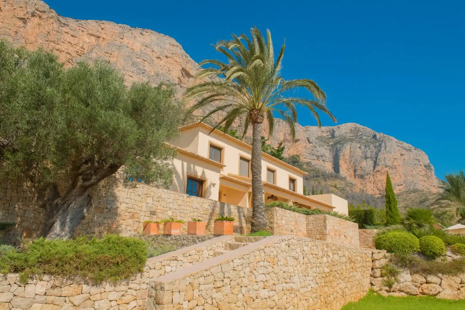 Exterior view of Houses for sale in Jávea / Xàbia  with Air Conditioner, Heating and Private garden