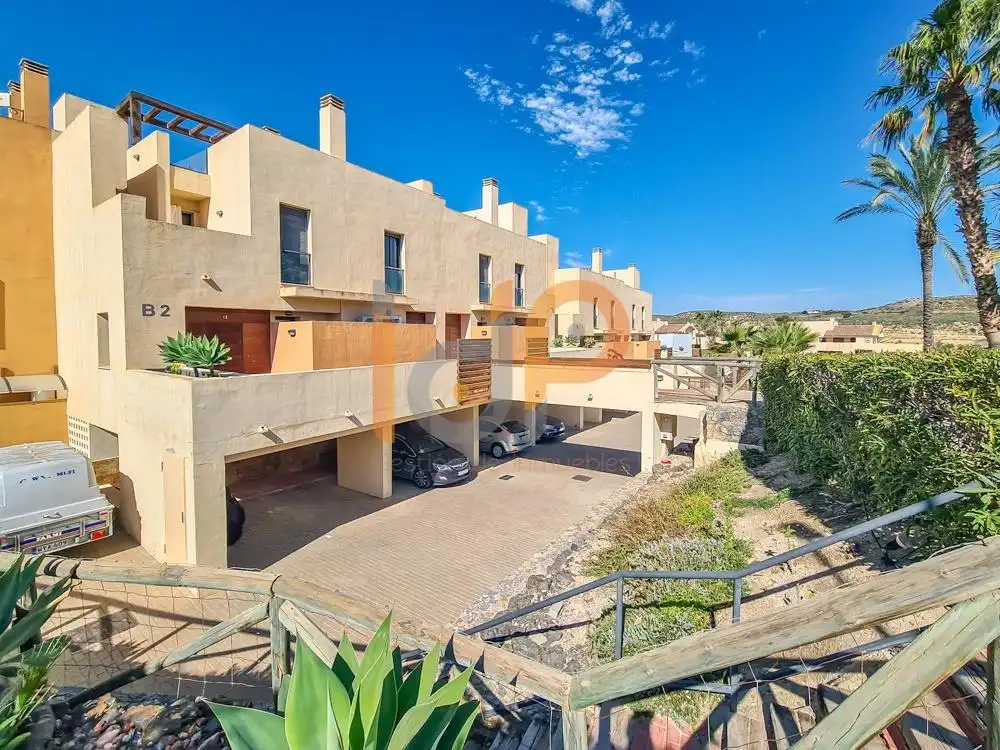 Exterior view of Flat for sale in Vera  with Air Conditioner, Private garden and Community pool
