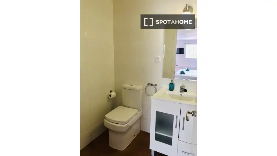 Baño de Estudio para compartir en Catarroja con Aire acondicionado, Calefacción y Terraza