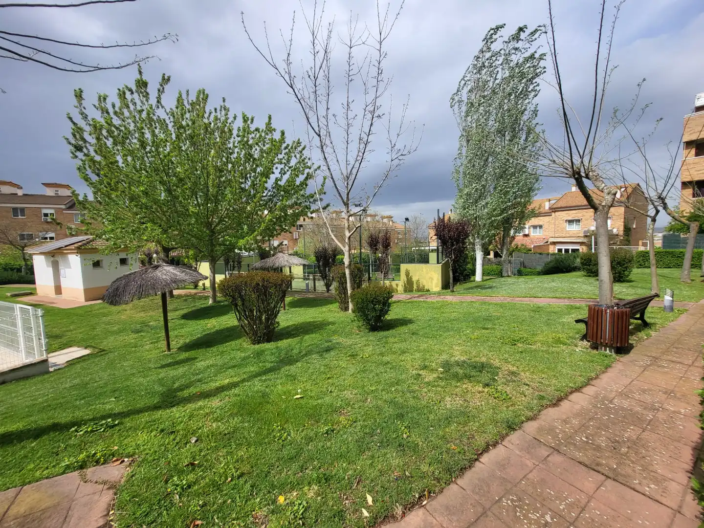 Jardí de Apartament en venda en Cáceres