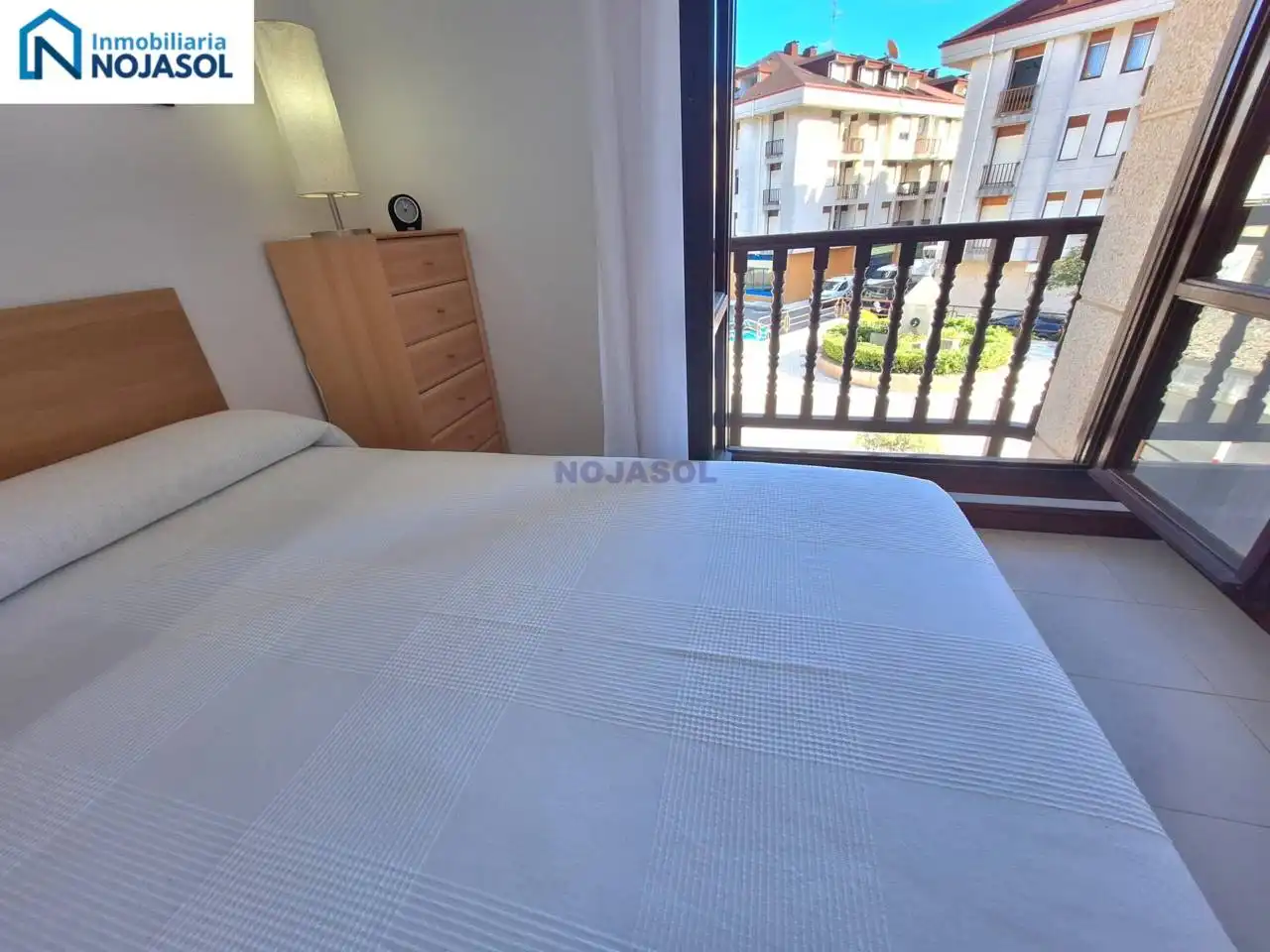 Habitación de Apartamento de alquiler en Noja con Calefacción, Terraza y Amueblado
