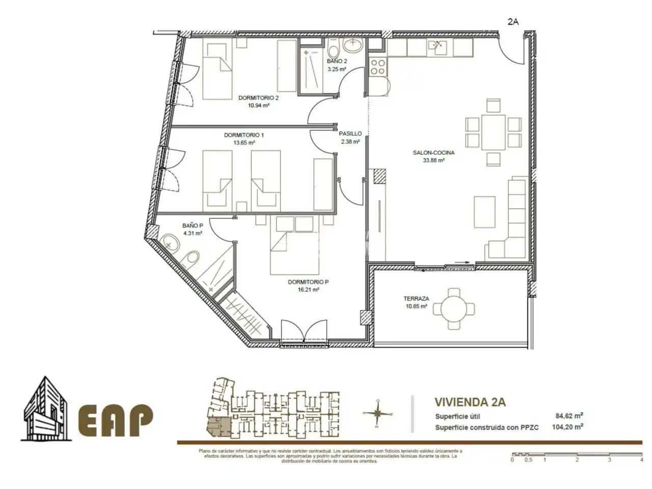 Piso en venta en Cartagena con Aire acondicionado, Terraza y Trastero