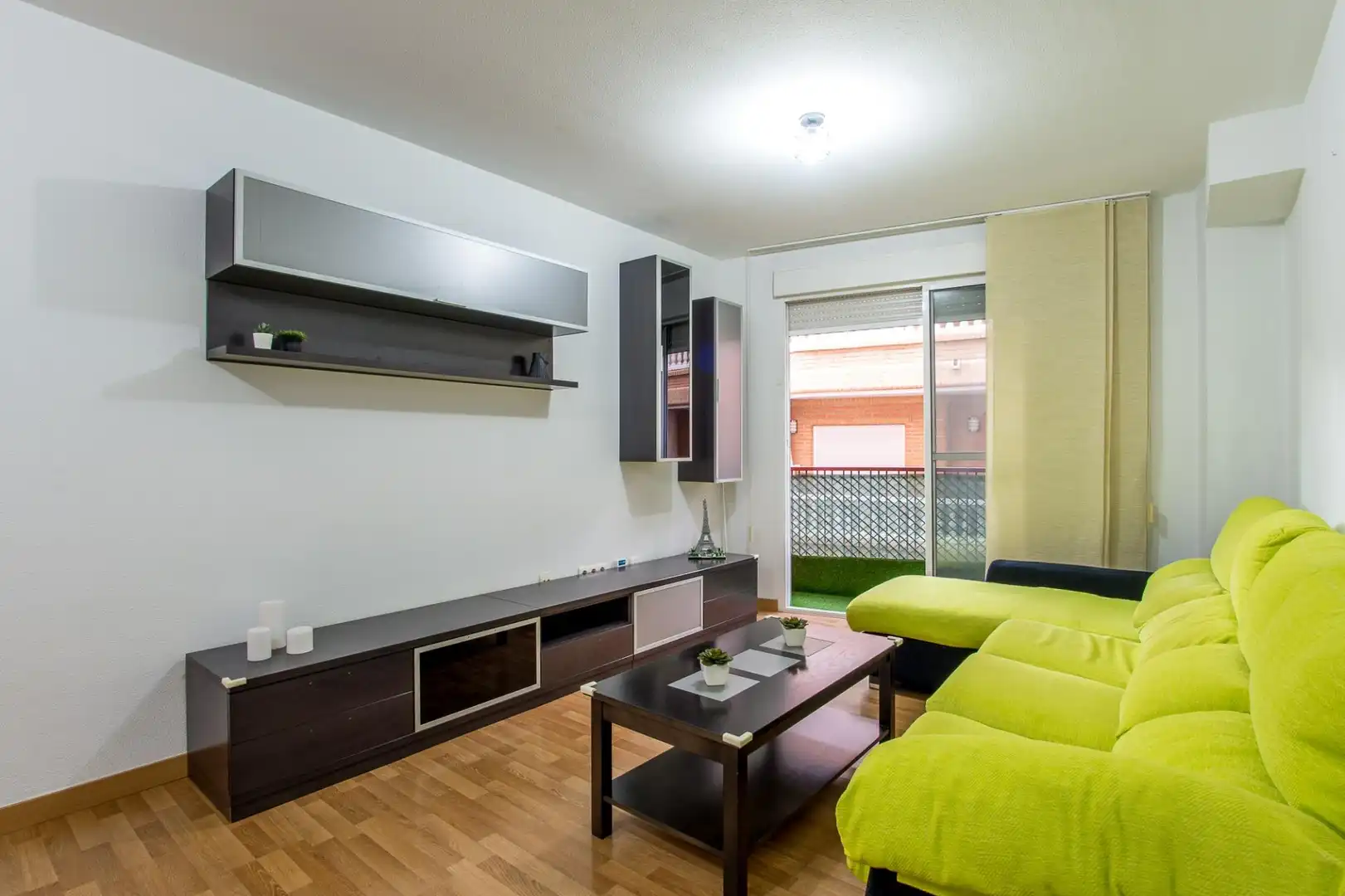 Sala de estar de Piso en venta en Murcia con Aire acondicionado, Trastero y Balcón