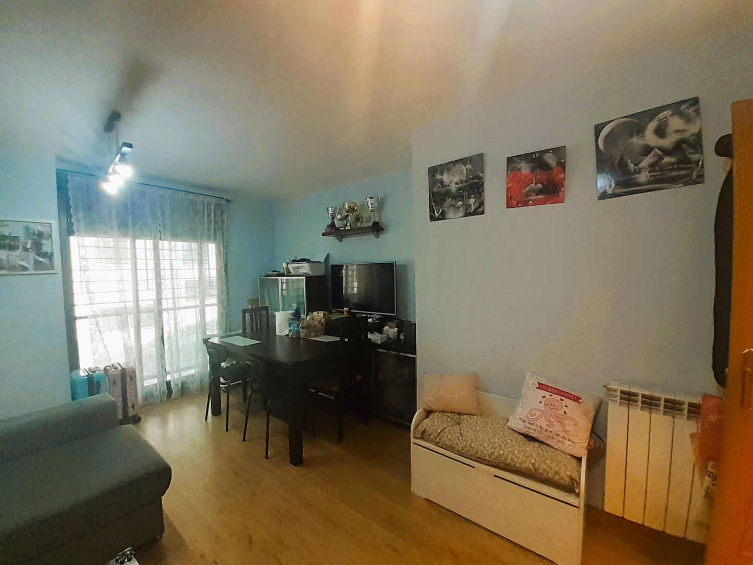 Living room of Flat for sale in Zaratán  with Heating, Storage room and Community pool