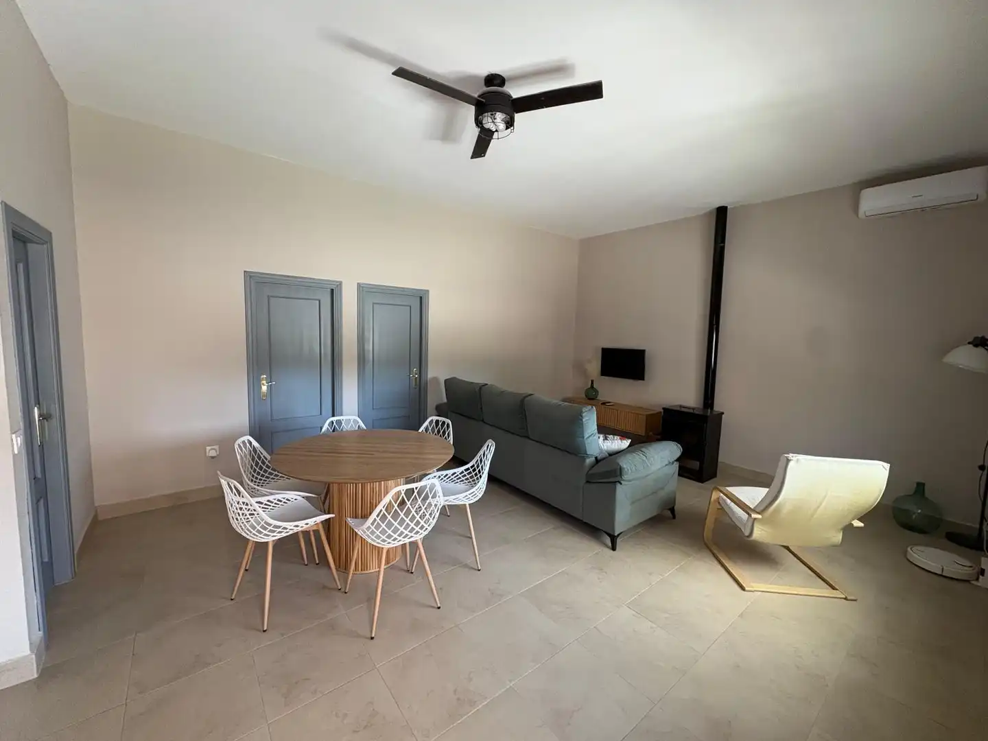 Sala de estar de Casa o chalet en venta en Don Benito con Aire acondicionado y Piscina
