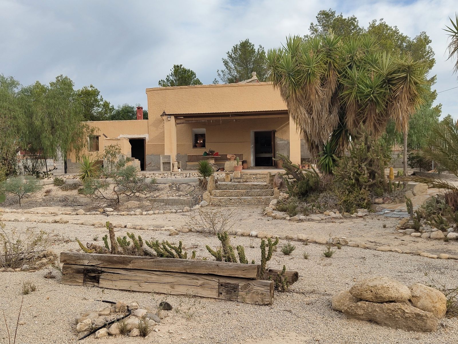 Vista exterior de Finca rústica en venda en Alguazas amb Jardí privat, Traster i Moblat